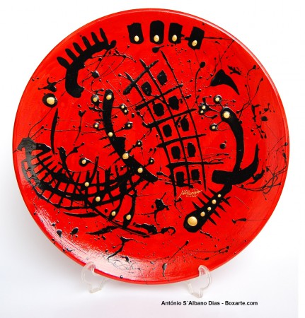 Cidade Navegante - Ceramic 31cm by Antonio Alba Dias 