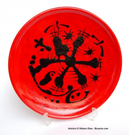 Moinhos de vento - Ceramic 31cm by Antonio Alba Dias 