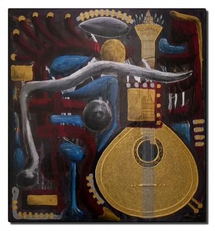 Theme - Amalia Fado de Ouro 60x60 cm year 2012